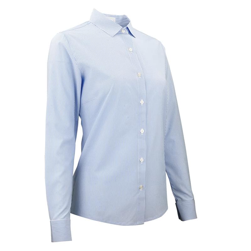 Vansport Women's Pinstripe Sandhill Dress Shirt