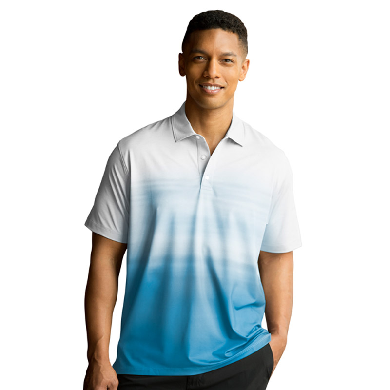Vansport&trade; Pro Ombr Print Polo