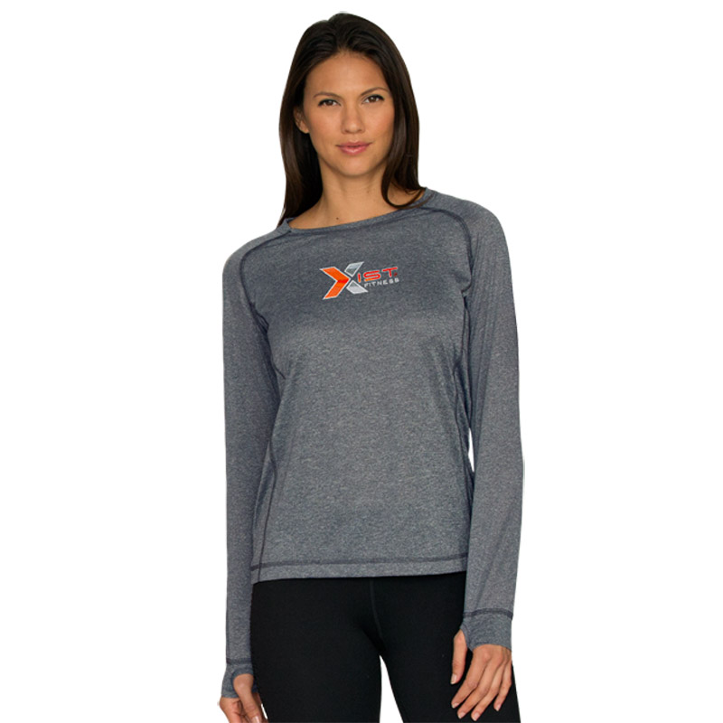 Women's Vansport™ Long Sleeve Melange Tech Tee