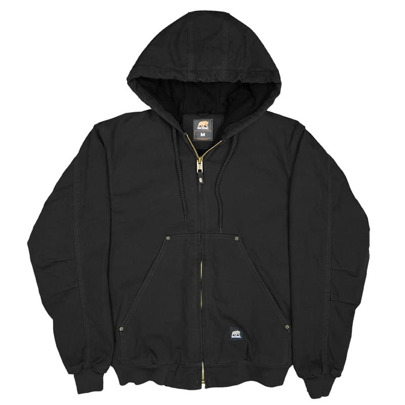 Berne Heartland Washed Duck Hooded Jacket