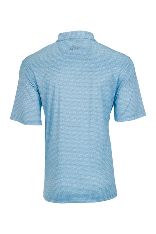 Greg Norman ML75 Microlux Cart Print Polo