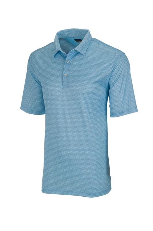 Greg Norman ML75 Microlux Cart Print Polo