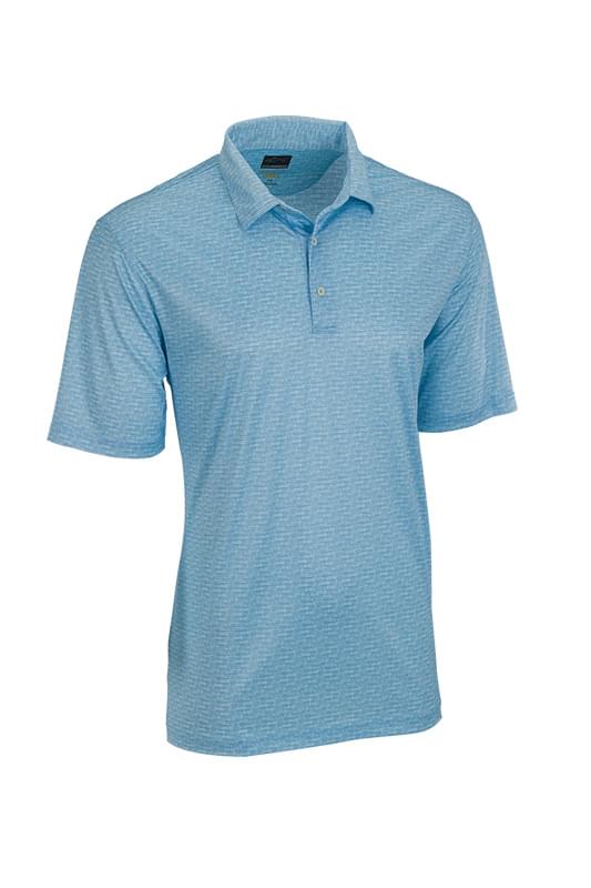 Greg Norman ML75 Microlux Cart Print Polo