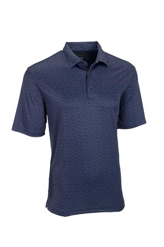 Greg Norman ML75 Microlux Cart Print Polo