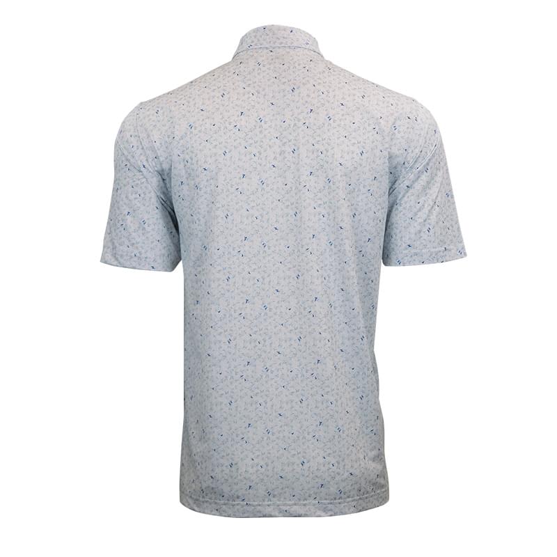 Scattered Shark Tail Polo