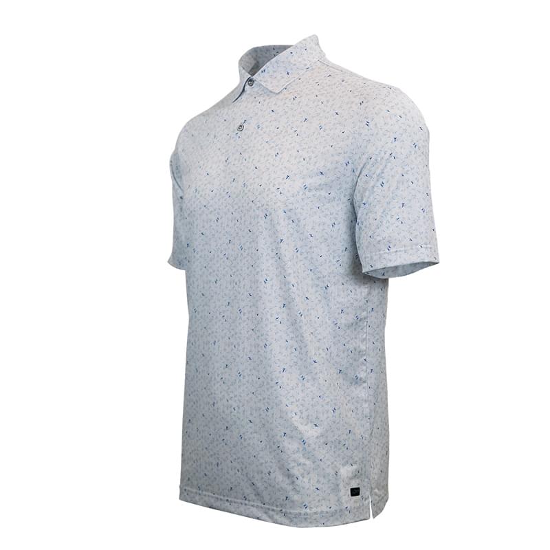 Scattered Shark Tail Polo