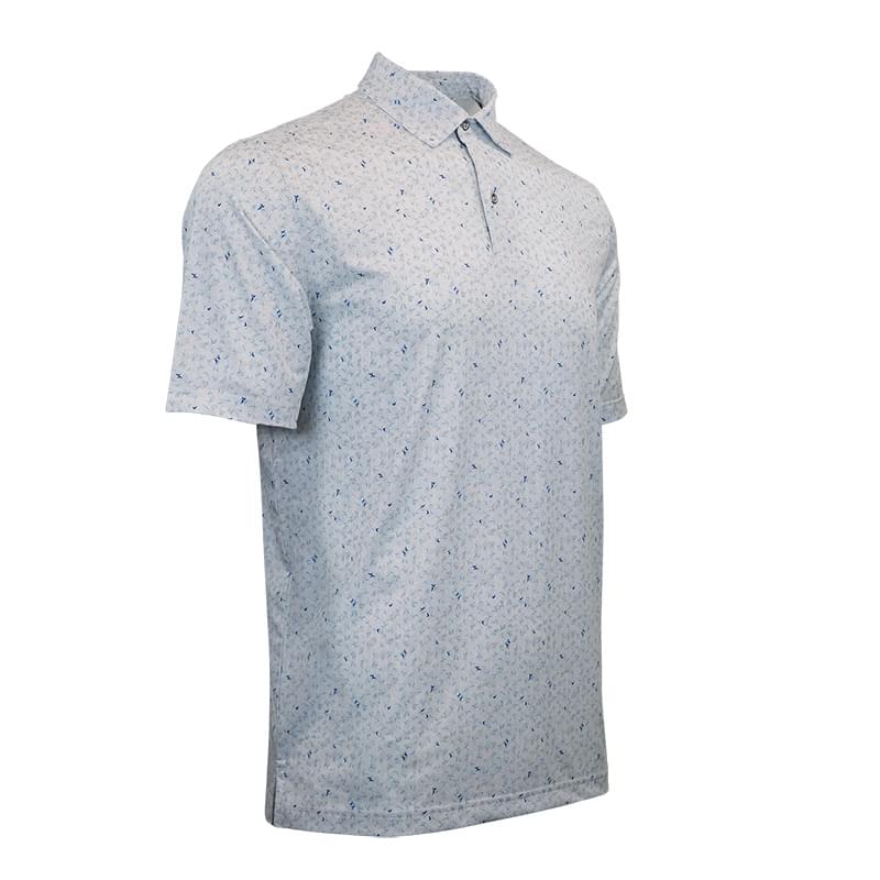 Scattered Shark Tail Polo