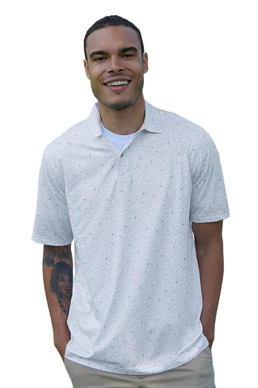 Scattered Shark Tail Polo