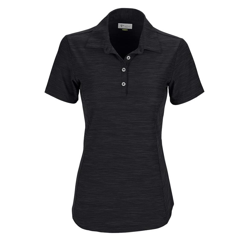 Women's Greg Norman Play Dry&reg; Heather Solid Polo