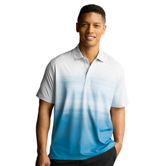 Vansport&trade; Pro Ombr Print Polo